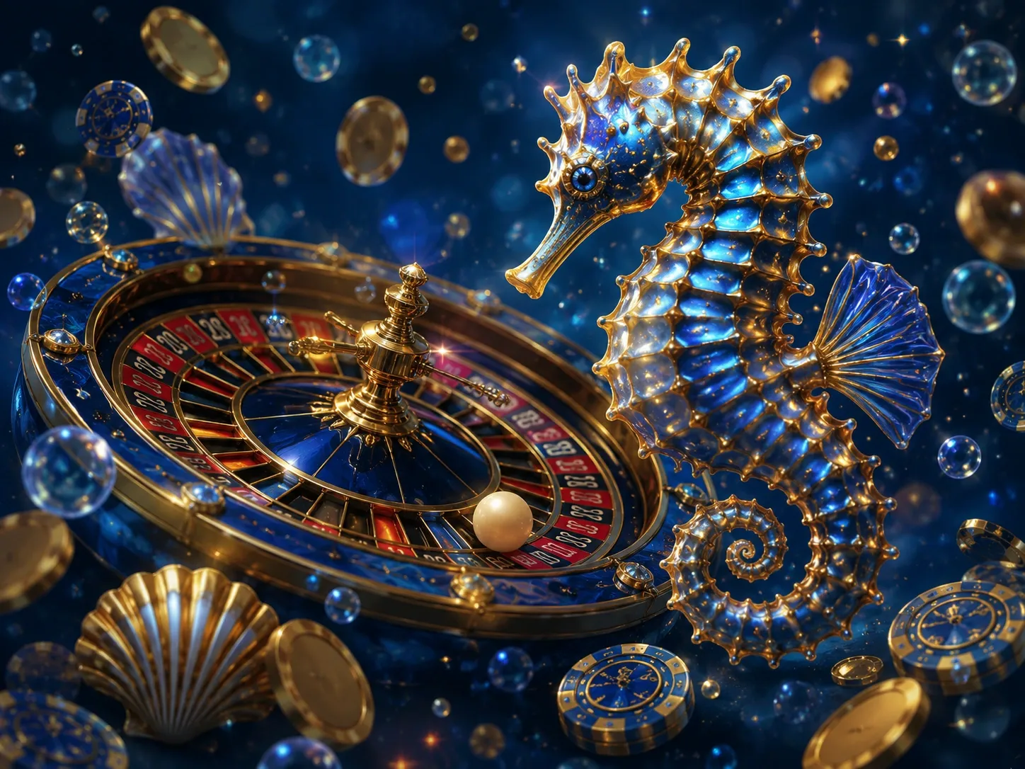 Fantasy Underwater Roulette Wheel